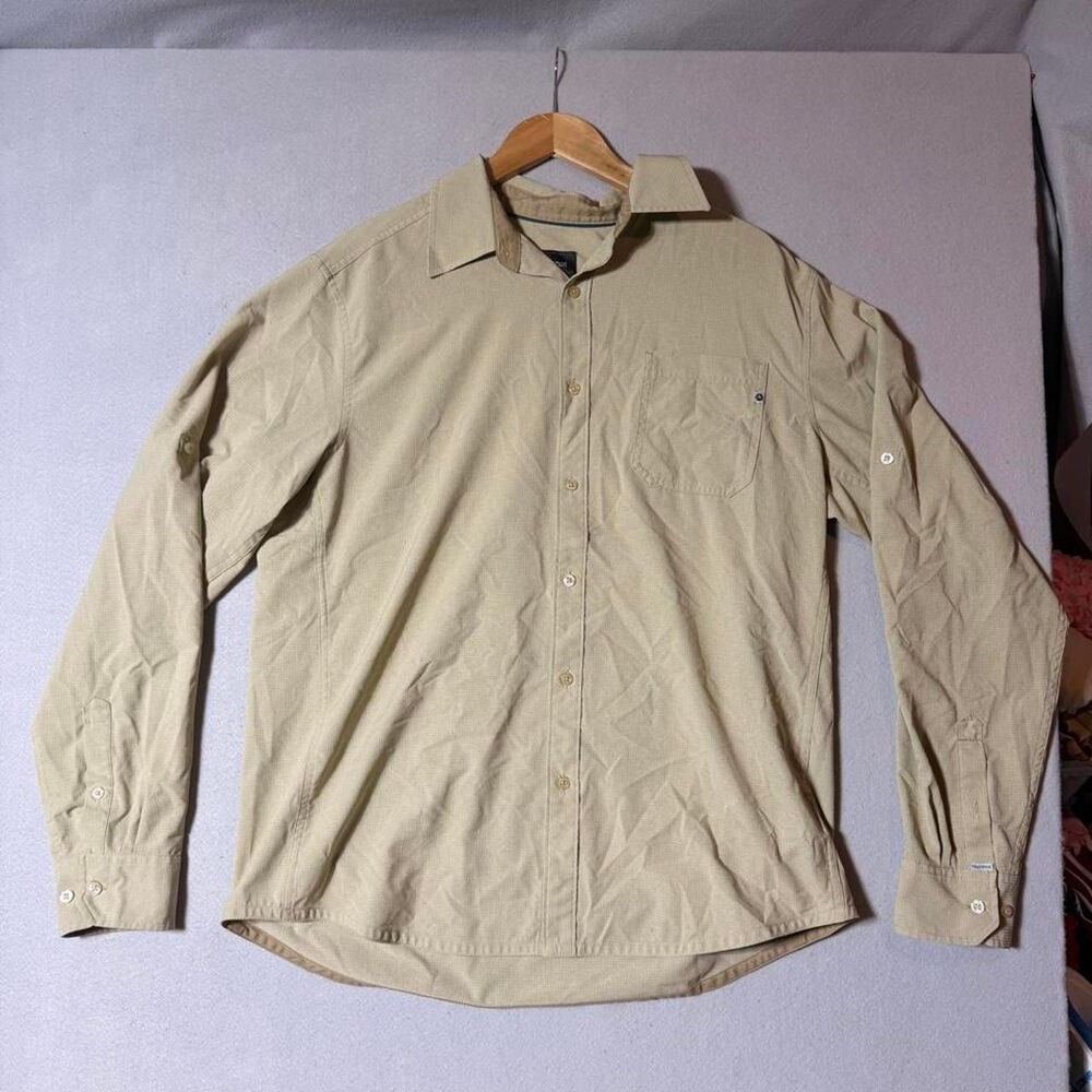 Marmot Men's Tan and Cream Shirt